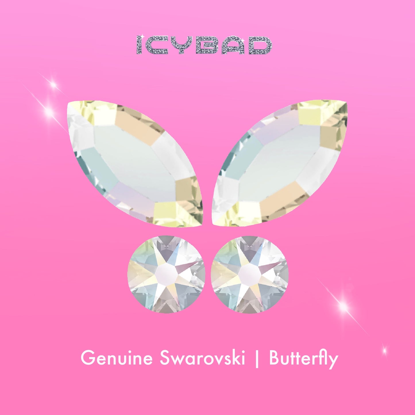 Butterfly Tooth Gems